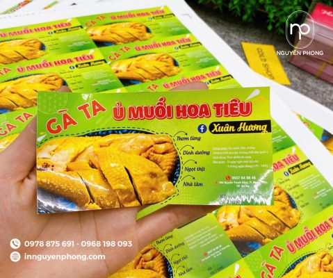 in tem gà ủ muối đẹp mắt